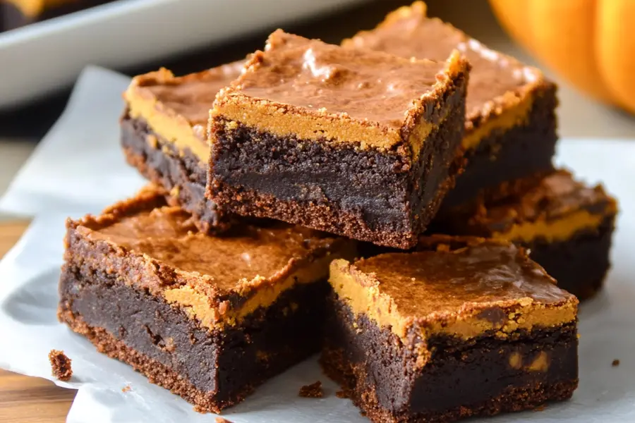 Pumpkin Brownies