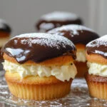 Boston Cream Pie Cupcakes