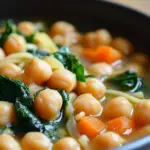 Chickpea Noodle Soup