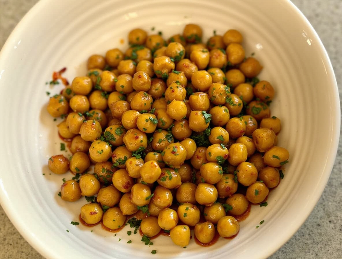 Marinated Chickpeas