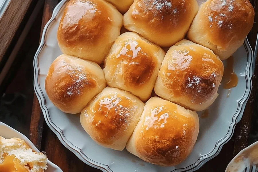 Sweet Potato Dinner Rolls Recipe Soft & Delicious