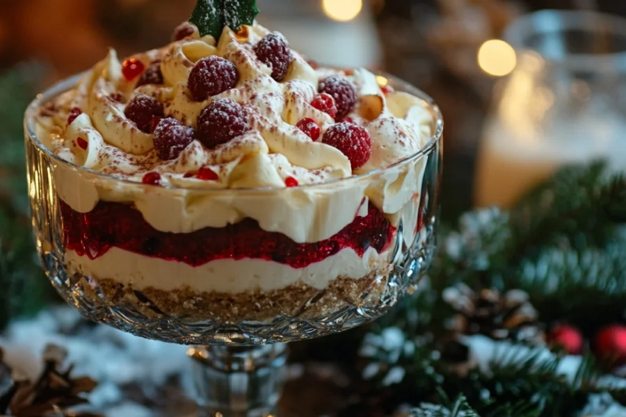 Christmas Trifle Dessert