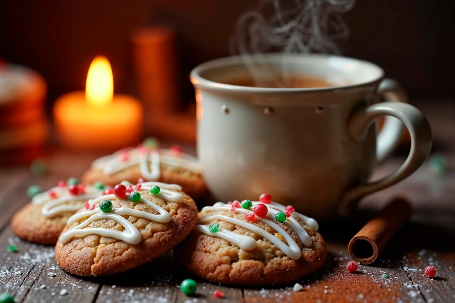 Hot Cocoa Peppermint Cookies Recipe