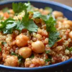 Spicy Chickpea Quinoa Bowl