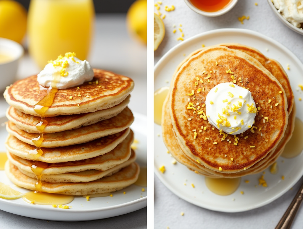 Lemon Poppy Seed Pancakes 3