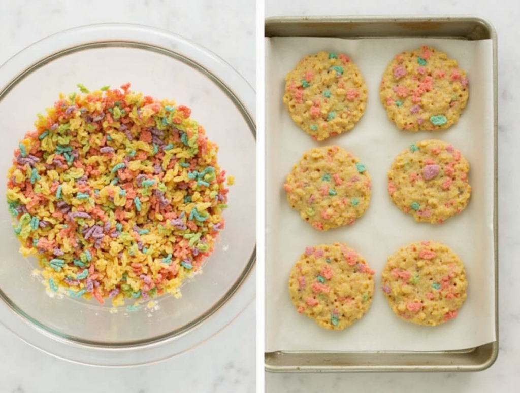 Fruity Pebbles Cookies