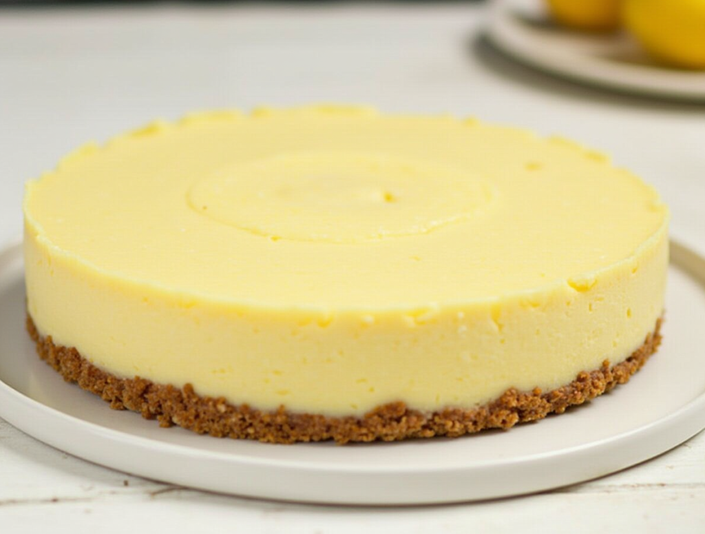 No-Bake Lemon Cheesecake