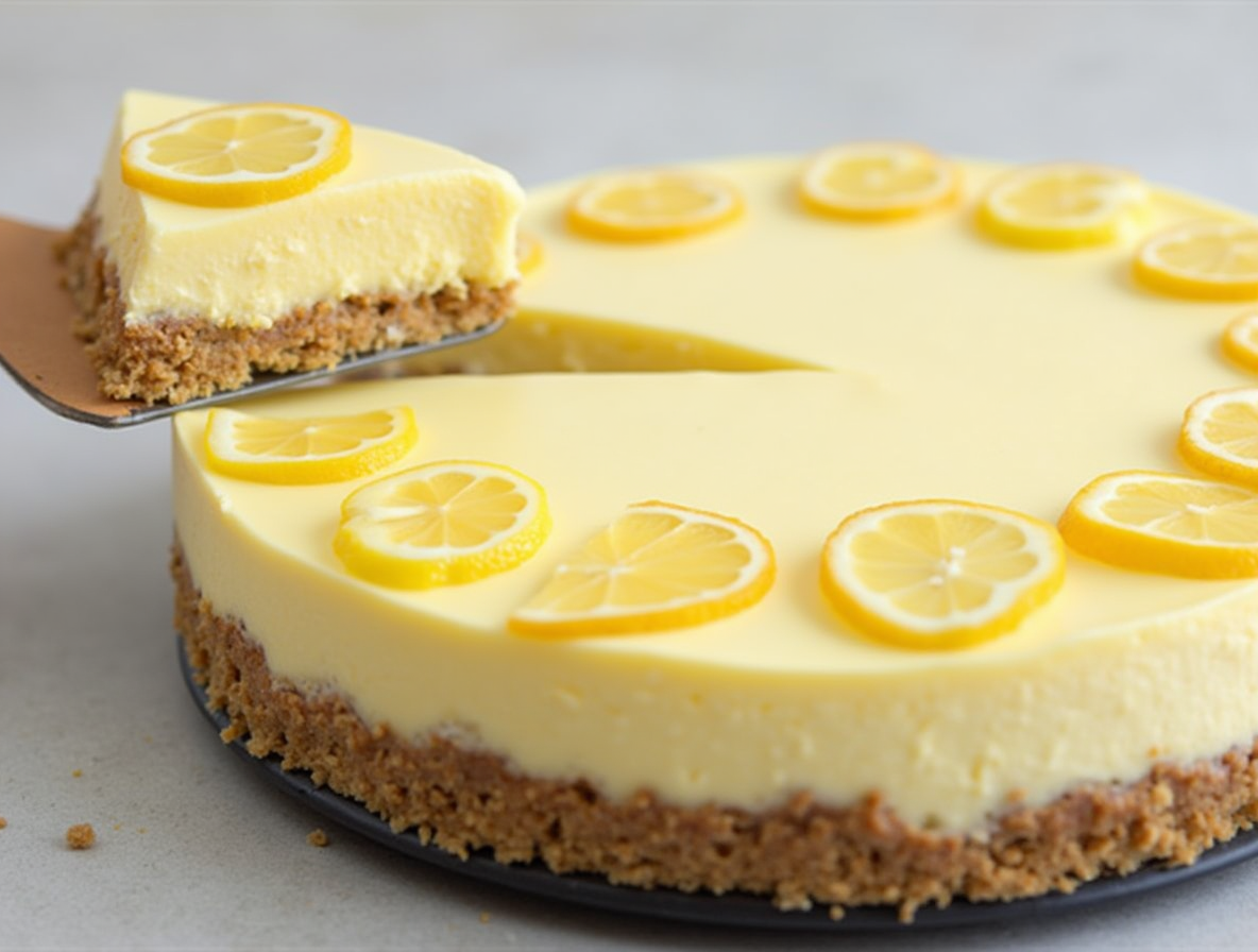 No-Bake Lemon Cheesecake