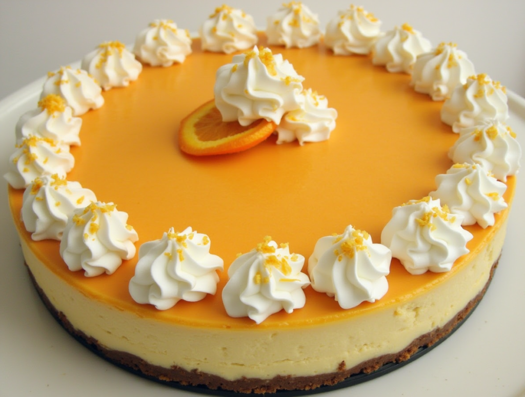 Orange Creamsicle Cheesecake