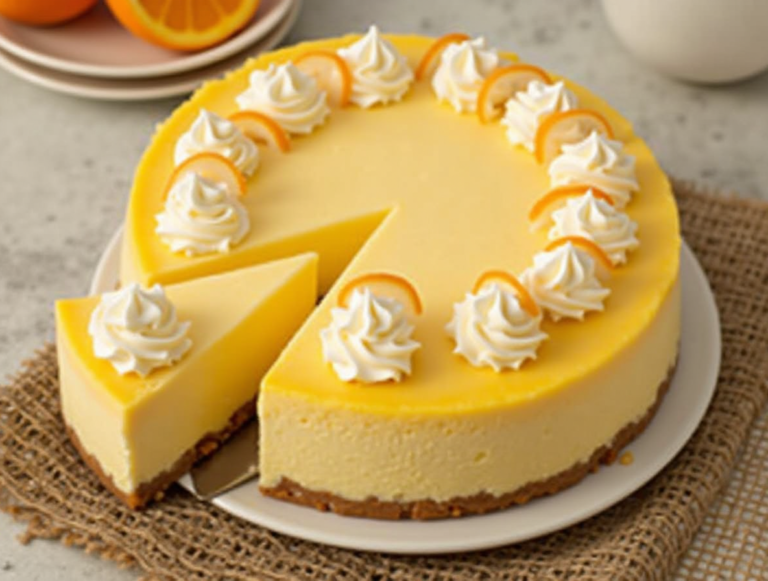 Orange Creamsicle Cheesecake