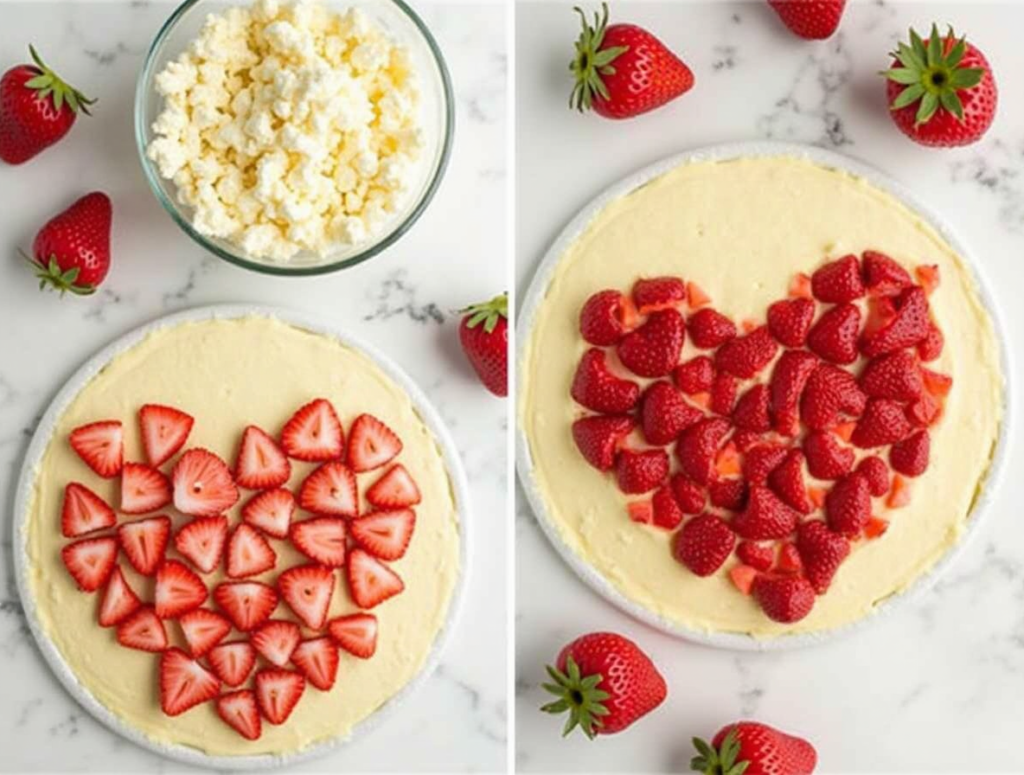 Strawberry Heart Bread