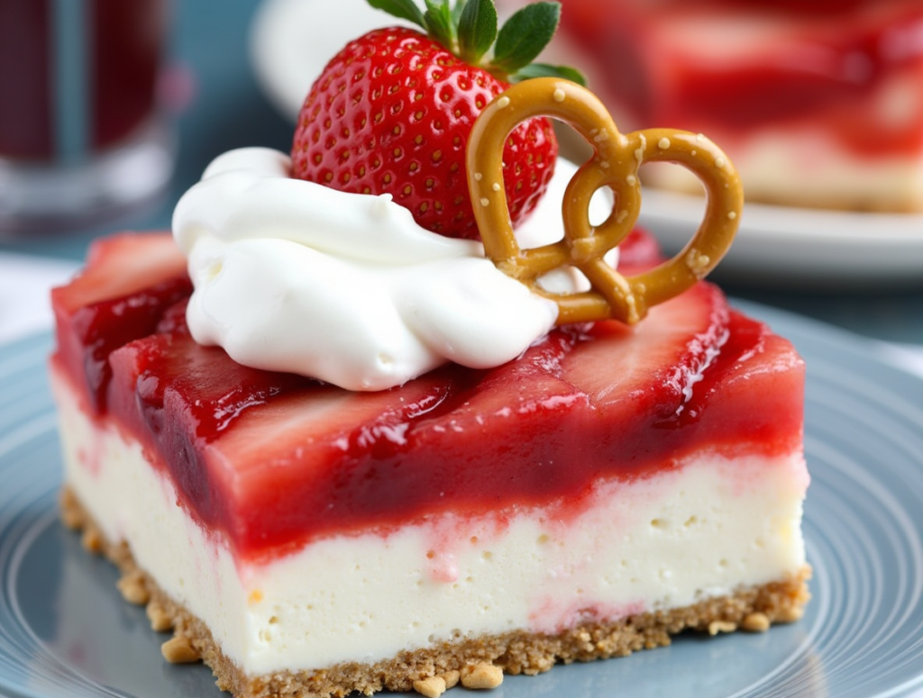 Strawberry Pretzel Salad