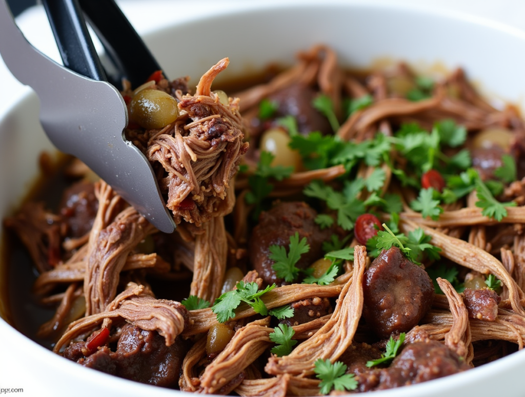 Slow Cooker Barbacoa Beef Recipe